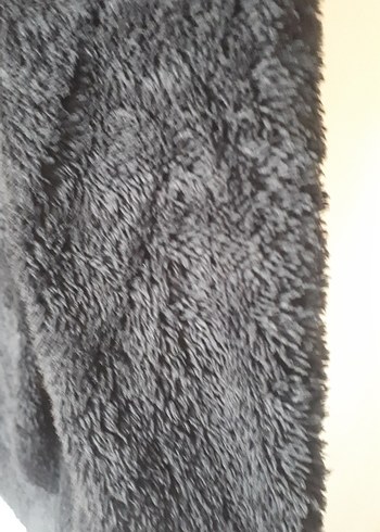 siyah uzun pelus fermuarli - Görsel 4