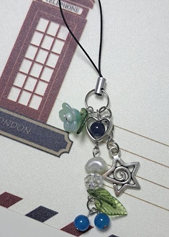 Boncuklu Çok Renkli Bohem Kadın Charm - Görsel 2