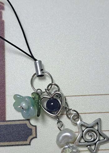 Boncuklu Çok Renkli Bohem Kadın Charm - Görsel 3