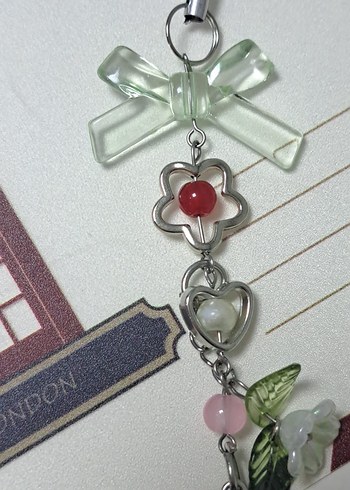 Renkli Boncuklu Bohem Charm - Görsel 3