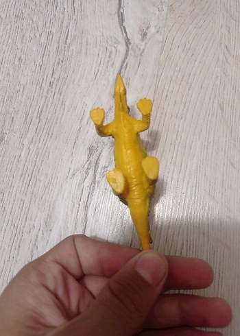 Beden Renkli Kahverengi Dinozor Figürü