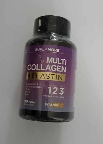 Suplamore Multi Collagen Helastin Vitamin C 90 Tablet