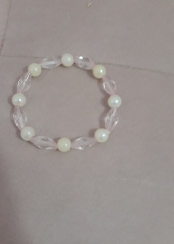 Beden Beyaz Boncuklu Minimalist Bileklik