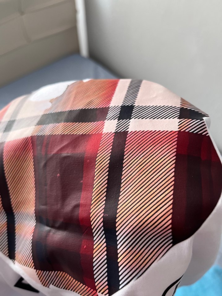 Beyaz Baskılı Erkek Oversize Tişört - Görsel 2