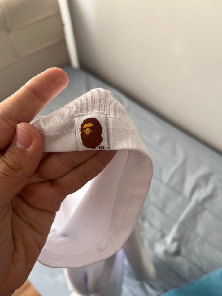 Beyaz Baskılı Erkek Oversize Tişört - Görsel 3