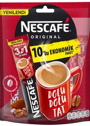 Beden Colgate Max diş macunu Nescafe 10 lu gofret muzlu