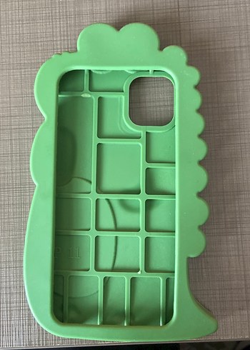 Renkli yeşil dinazorlu  Telefon Kılıfı ıphone 11 - Görsel 2