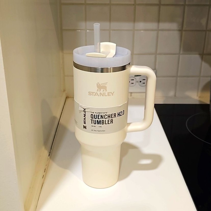 Stanley Beyaz Flowstate Tumbler Bardak - Görsel 2