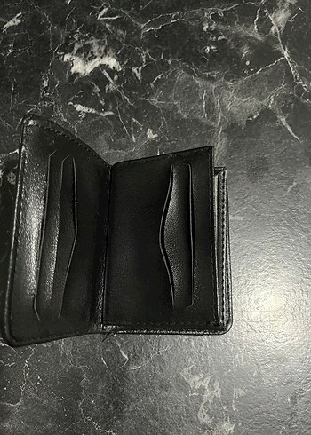 Siyah Minimalist Erkek Cüzdan - Görsel 3