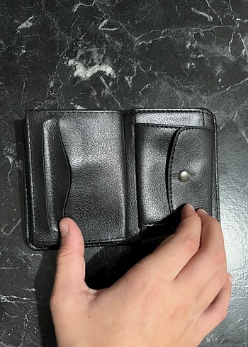 Siyah Minimalist Erkek Cüzdan - Görsel 5