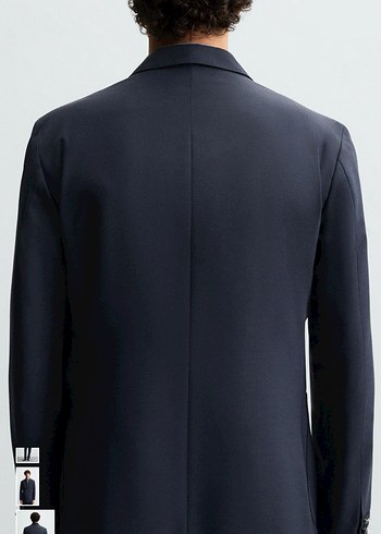 Lacivert Erkek Modern Klasik Takım Elbise - Görsel 2