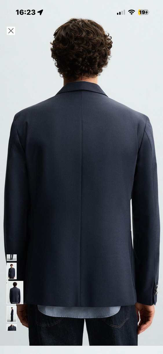 Lacivert Erkek Modern Klasik Takım Elbise - Görsel 2