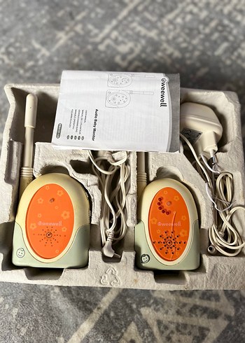 Oweewell Bebek Ses Monitörü Beyaz - Görsel 3