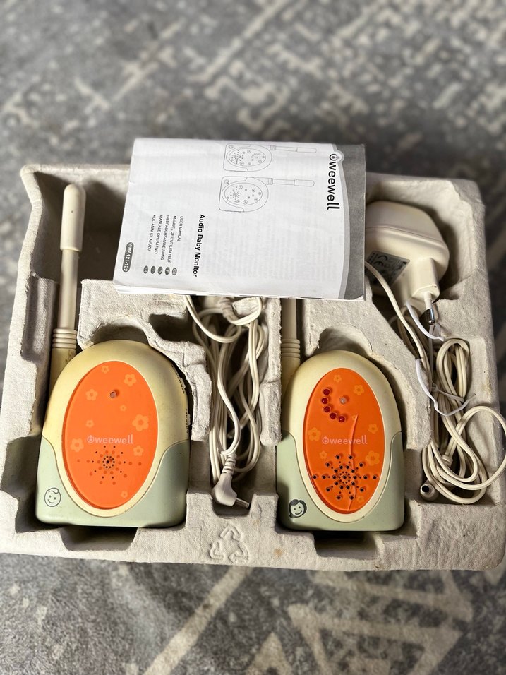 Oweewell Bebek Ses Monitörü Beyaz - Görsel 3