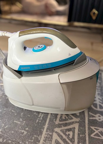 Beyaz Gri Buharlı Ütü - Görsel 3