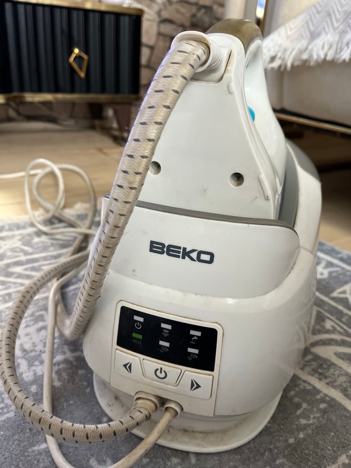 Beyaz Gri Buharlı Ütü - Görsel 2