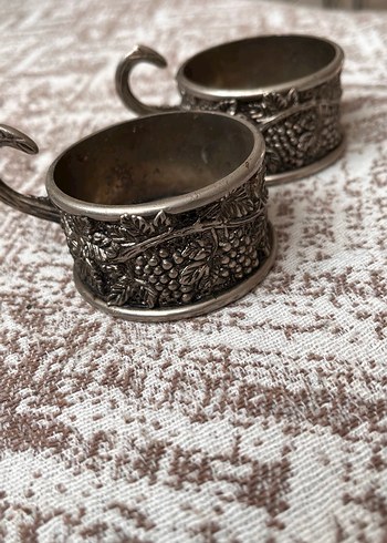 Gümüş kaplam bardaklık - Görsel 2