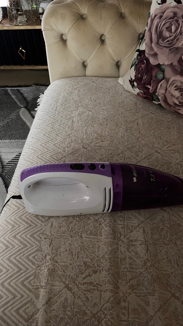 Arçelik 7,2V Mor Renkli El Süpürgesi - Görsel 3