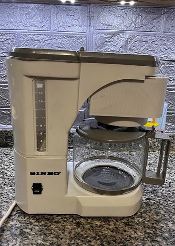 Sinbo Beyaz ve Gri Kahve Makinesi - Görsel 5