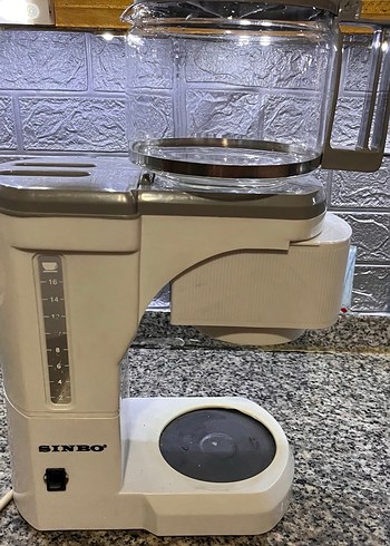 Sinbo Beyaz ve Gri Kahve Makinesi - Görsel 3