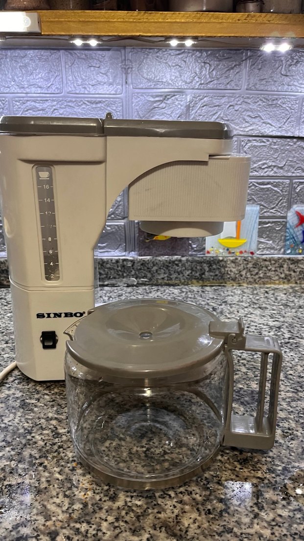 Sinbo Beyaz ve Gri Kahve Makinesi - Görsel 4