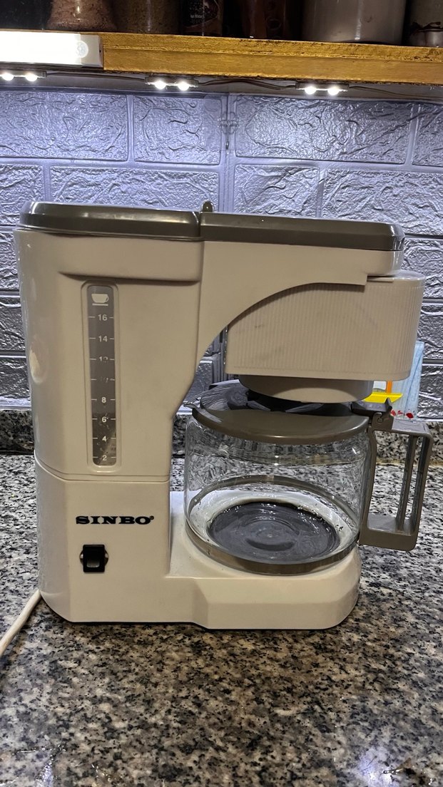 Sinbo Beyaz ve Gri Kahve Makinesi - Görsel 5