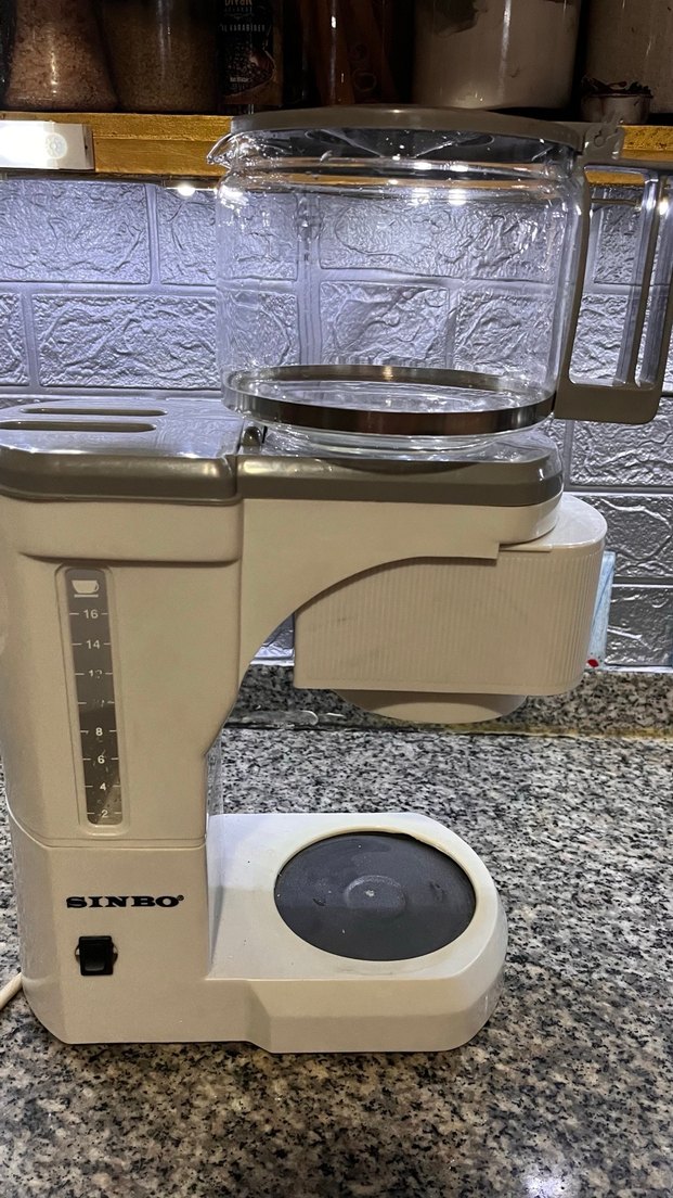 Sinbo Beyaz ve Gri Kahve Makinesi - Görsel 3