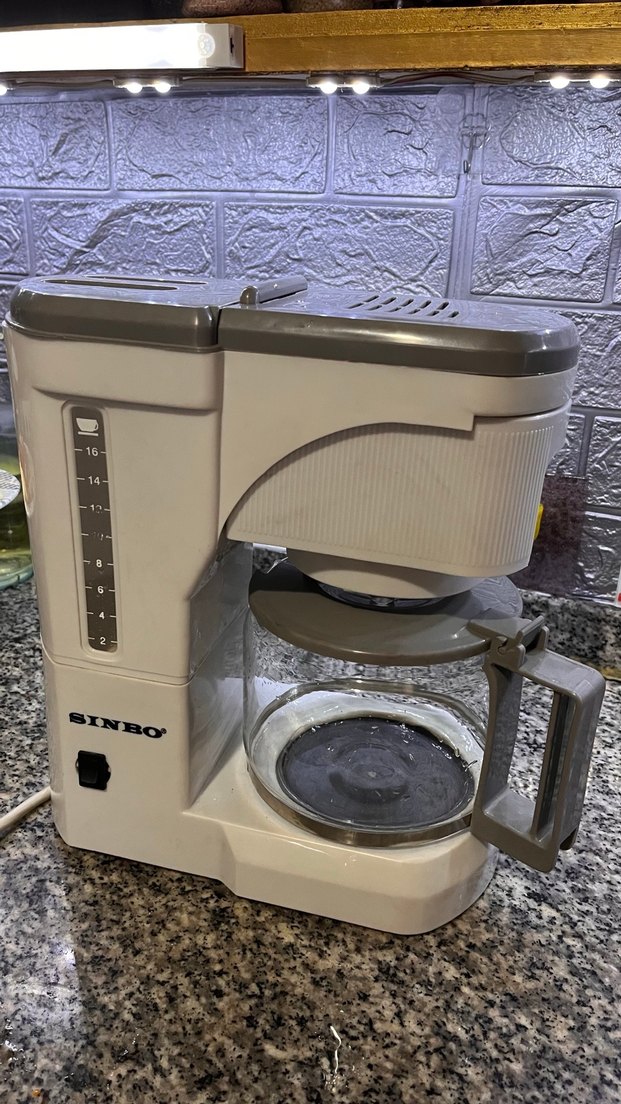 Sinbo Beyaz ve Gri Kahve Makinesi - Görsel 2