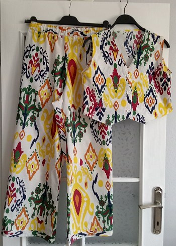Renkli Batik Desenli Bohem Takım.Sifir ürün.Kendim dikiyorum.