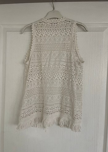 Nakışlı Bohem Kız çoçuk Yeleği - Görsel 4