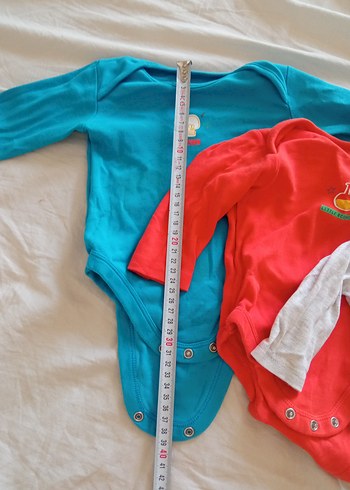 6 Ay Beden MotherCare 3-6ay Uzun Kollu Bebek Body Zıbın
