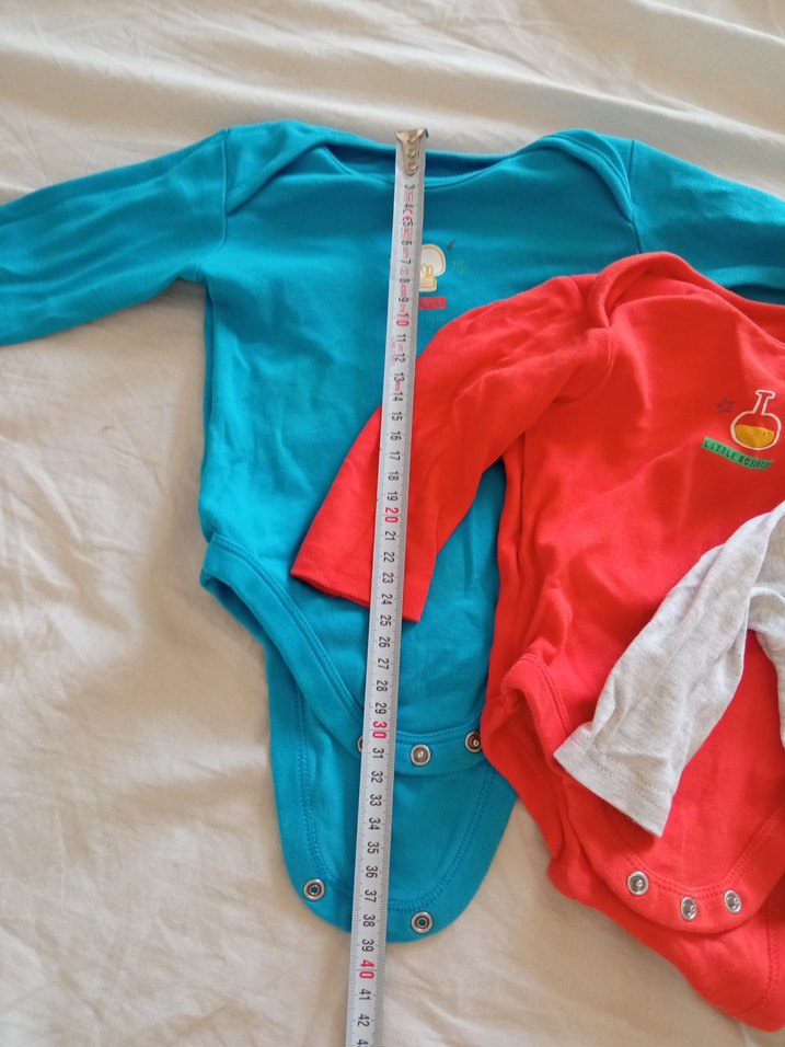 MotherCare 3-6ay Uzun Kollu Bebek Body Zıbın - Görsel 3