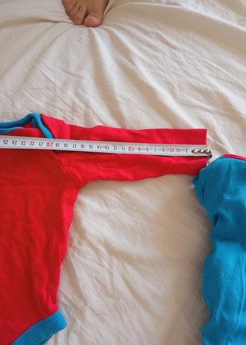 MotherCare 3-6ay Uzun Kollu Renkli Bebek Body Seti - Görsel 8