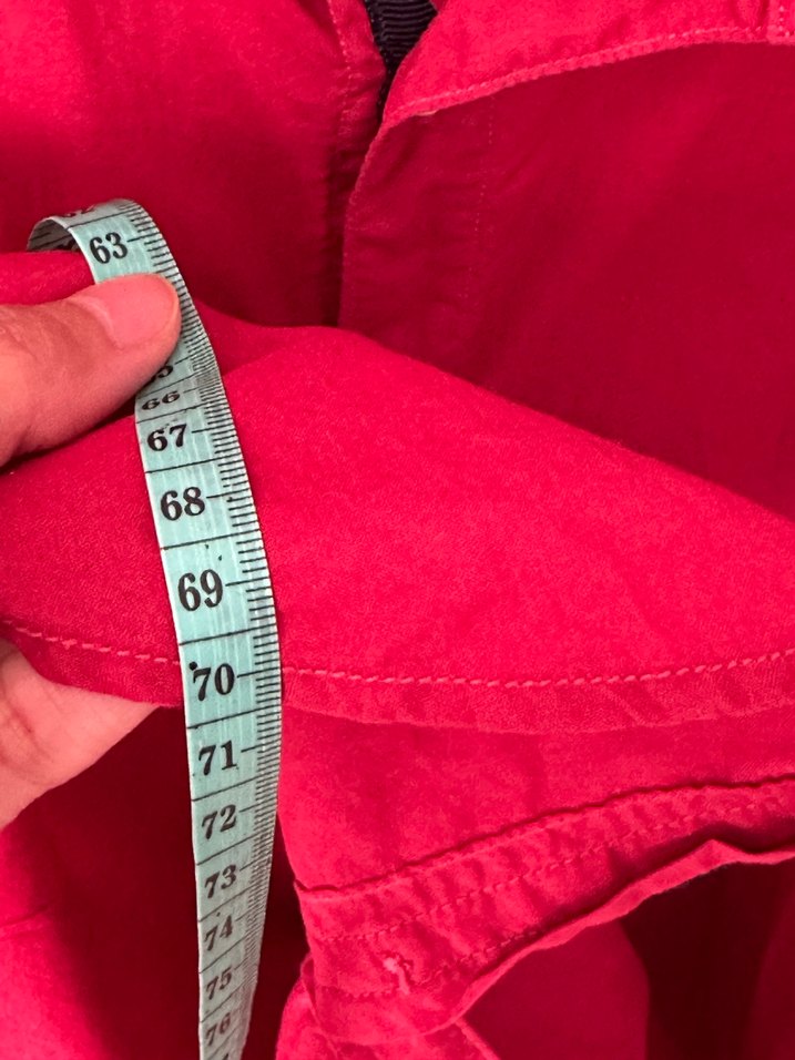 Kırmızı Slim Fit Erkek Gömlek - Görsel 3