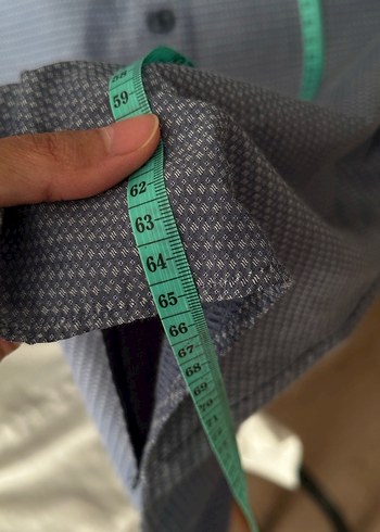 Erkek Gömlek kötön - Görsel 5