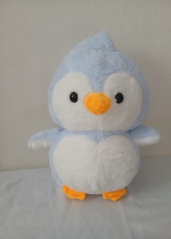 Mavi Peluş Penguen Oyuncak - Görsel 5