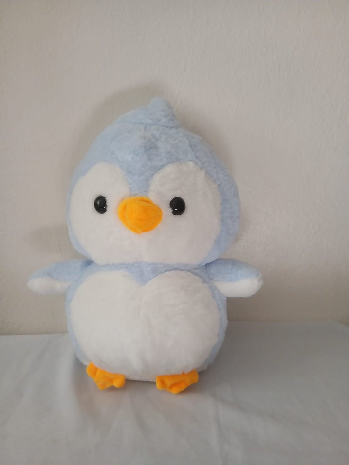 Mavi Peluş Penguen Oyuncak - Görsel 2