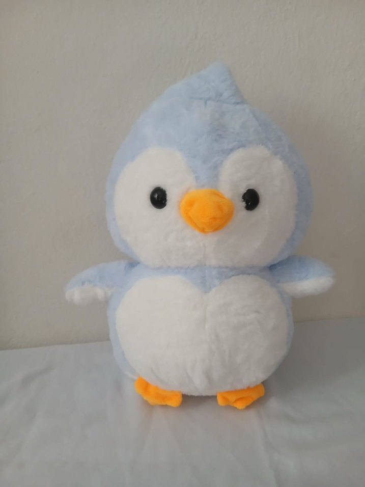 Mavi Peluş Penguen Oyuncak - Görsel 5
