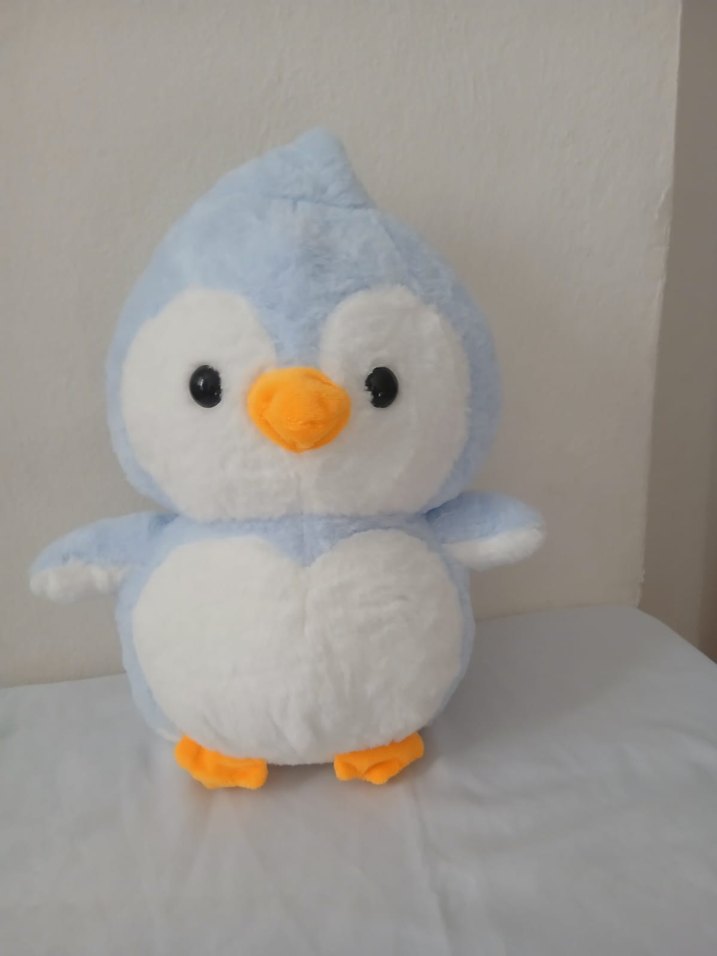 Mavi Peluş Penguen Oyuncak - Görsel 3