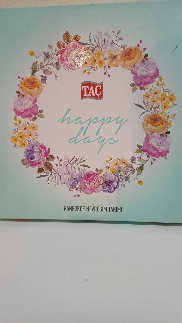 Bej Çiçek Desenli Nevresim Takımı - Görsel 5