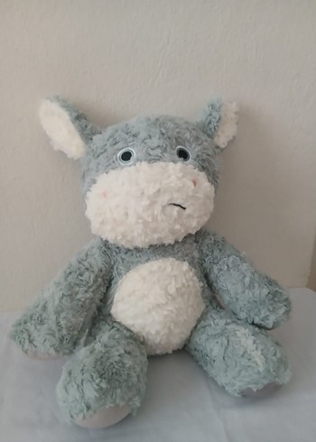 Gri Peluş Oyuncak Eşek - Görsel 5