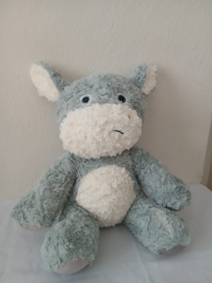 Gri Peluş Oyuncak Eşek - Görsel 5