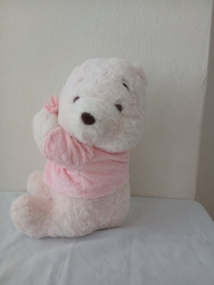 Pembe Peluş Oyuncak Ayıcık - Görsel 4