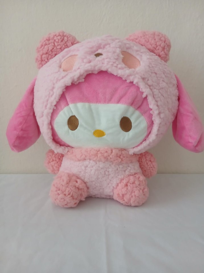 Pembe Peluş Oyuncak Ayıcık - Görsel 4