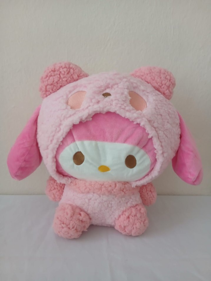 Pembe Peluş Oyuncak Ayıcık - Görsel 3