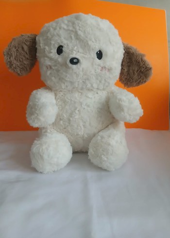 Beyaz Peluş Oyuncak Köpek - Görsel 2