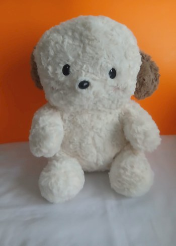 Beyaz Peluş Oyuncak Köpek - Görsel 6