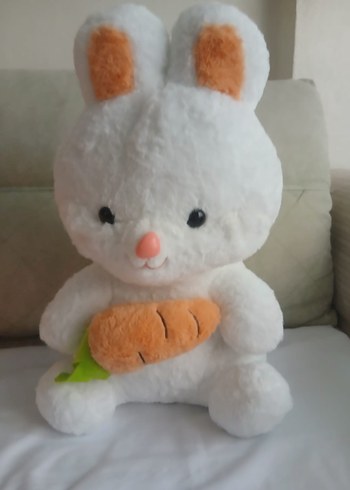 Beyaz Peluş Oyuncak Köpek - Görsel 8