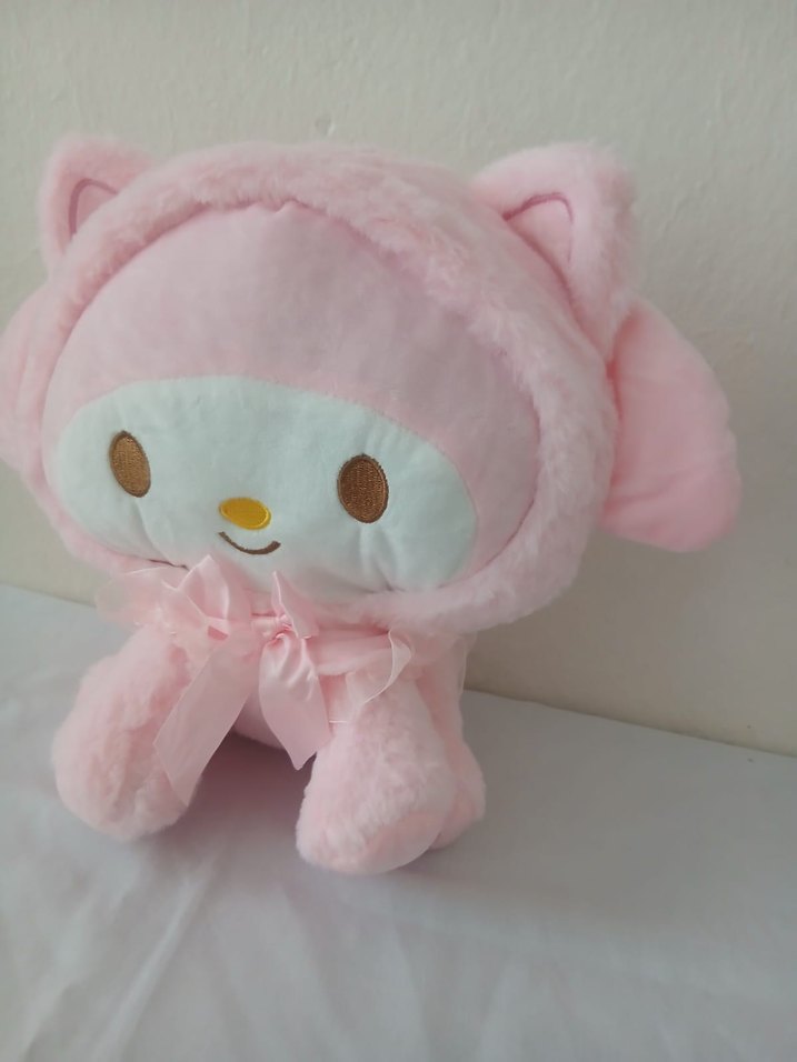 Pembe Yumuşak Peluş Oyuncak - Görsel 4