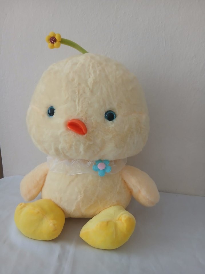 Pastel Renkli Peluş Civciv Oyuncak - Görsel 4